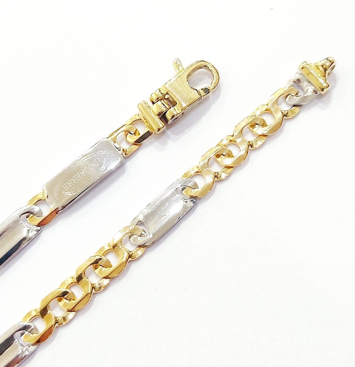 Collier maglia piena in oro 18kt - Oreficeria