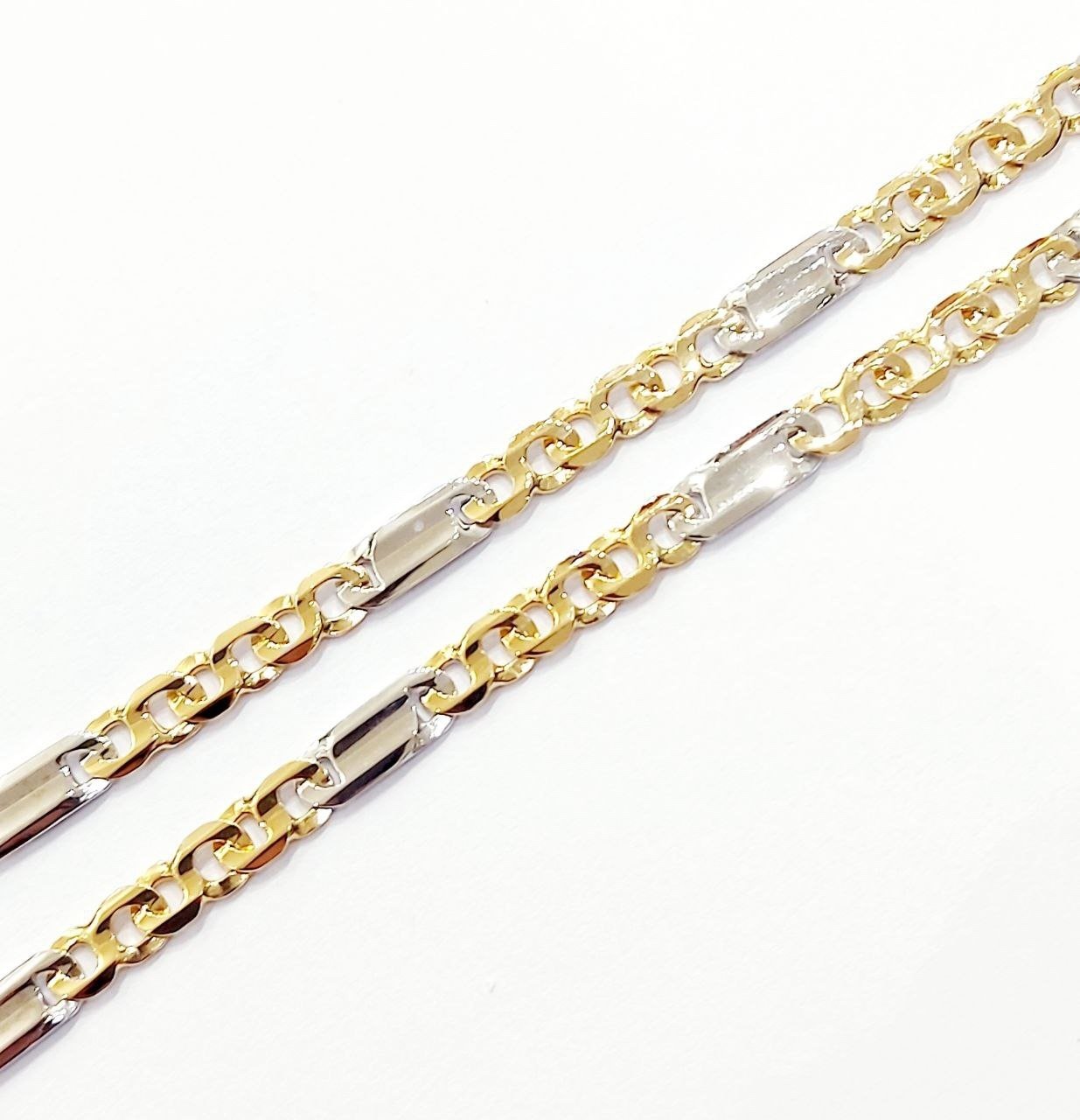 Collier maglia piena in oro 18kt - Oreficeria