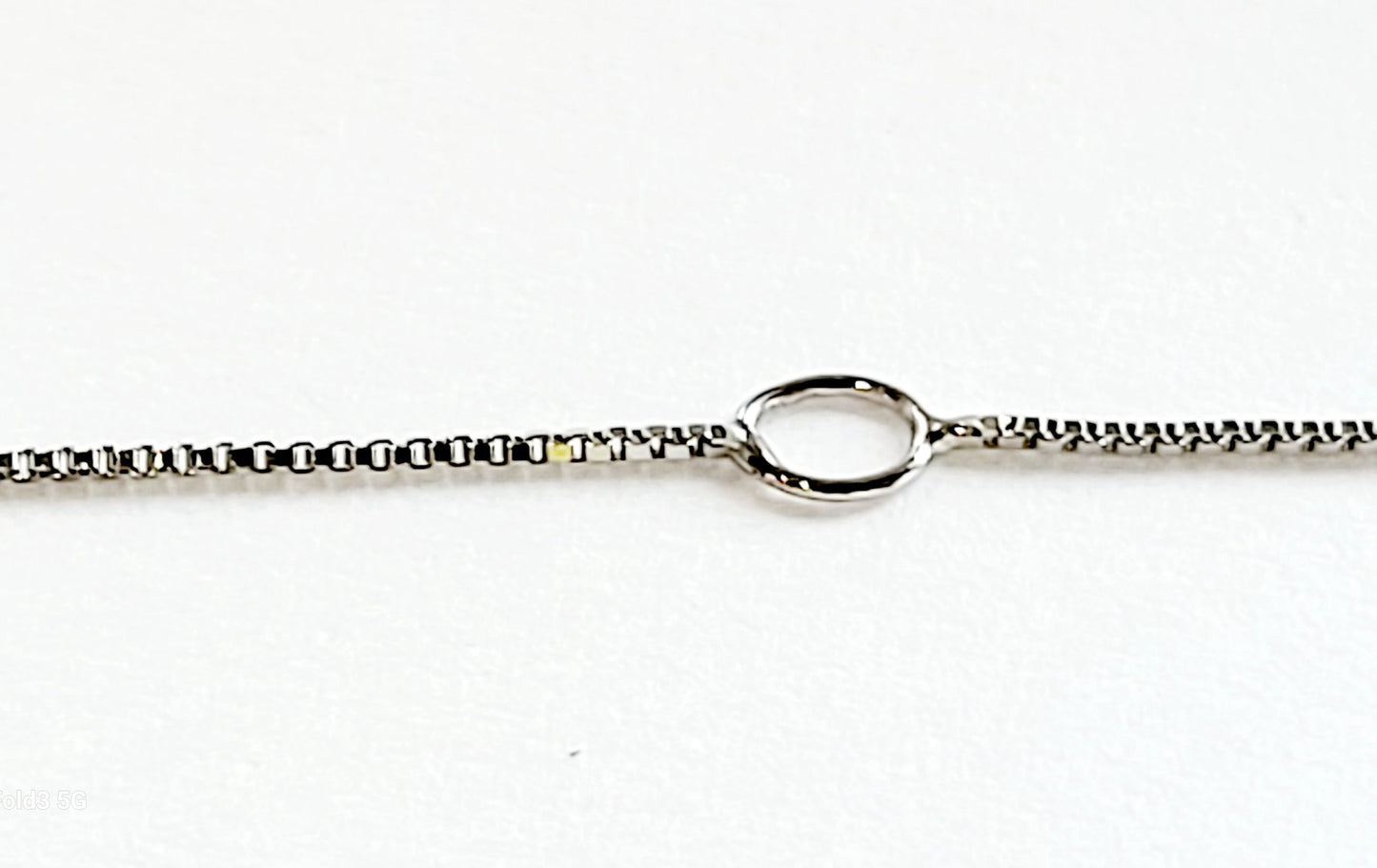 Collana con pendente Croce quadrata con Diamanti 0,29 ct e Rubini 0,33 ct in Oro Bianco 18 kt (750)