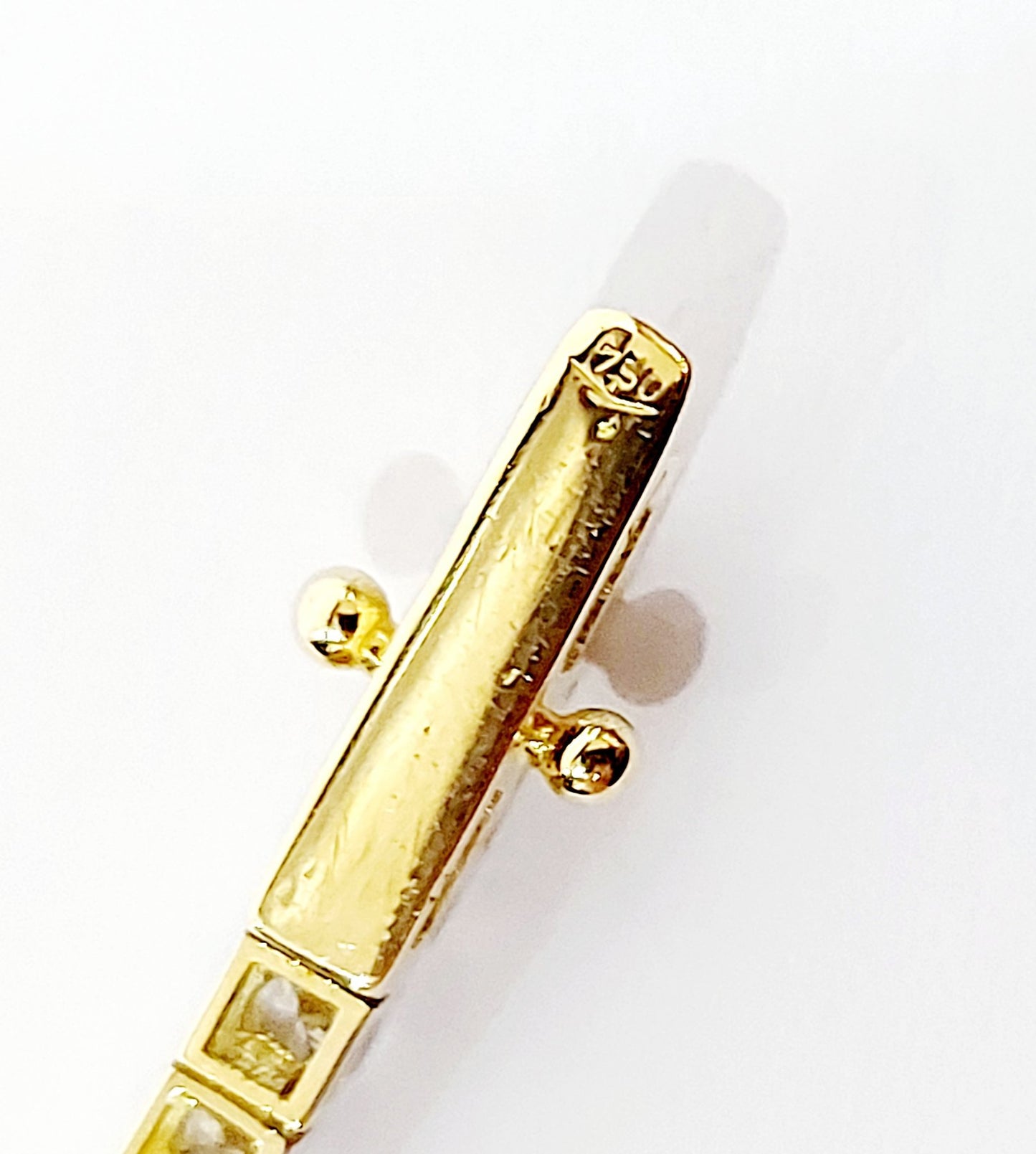 Bracciale Tennis in Oro Giallo con Diamanti 2,44 ct