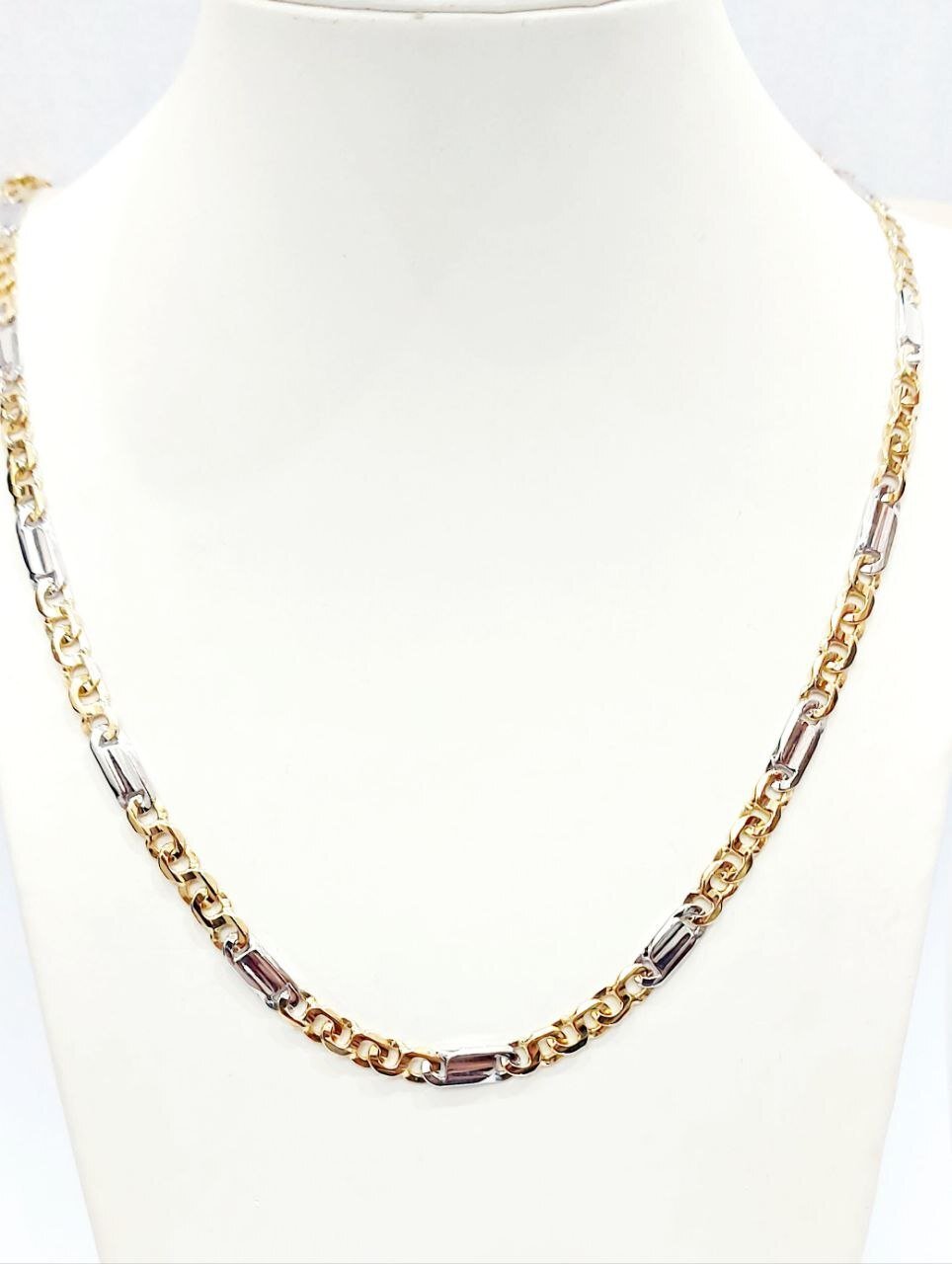 Collier maglia piena in oro 18kt - Oreficeria