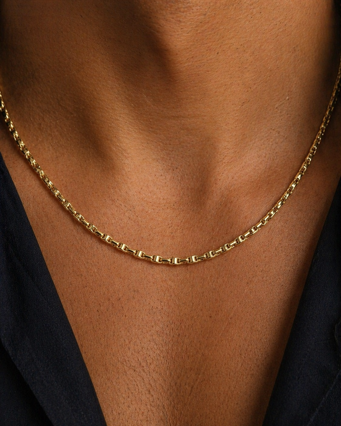 Collana maglia marinara oro giallo 18kt (750) - 6.11gr - Oreficeria