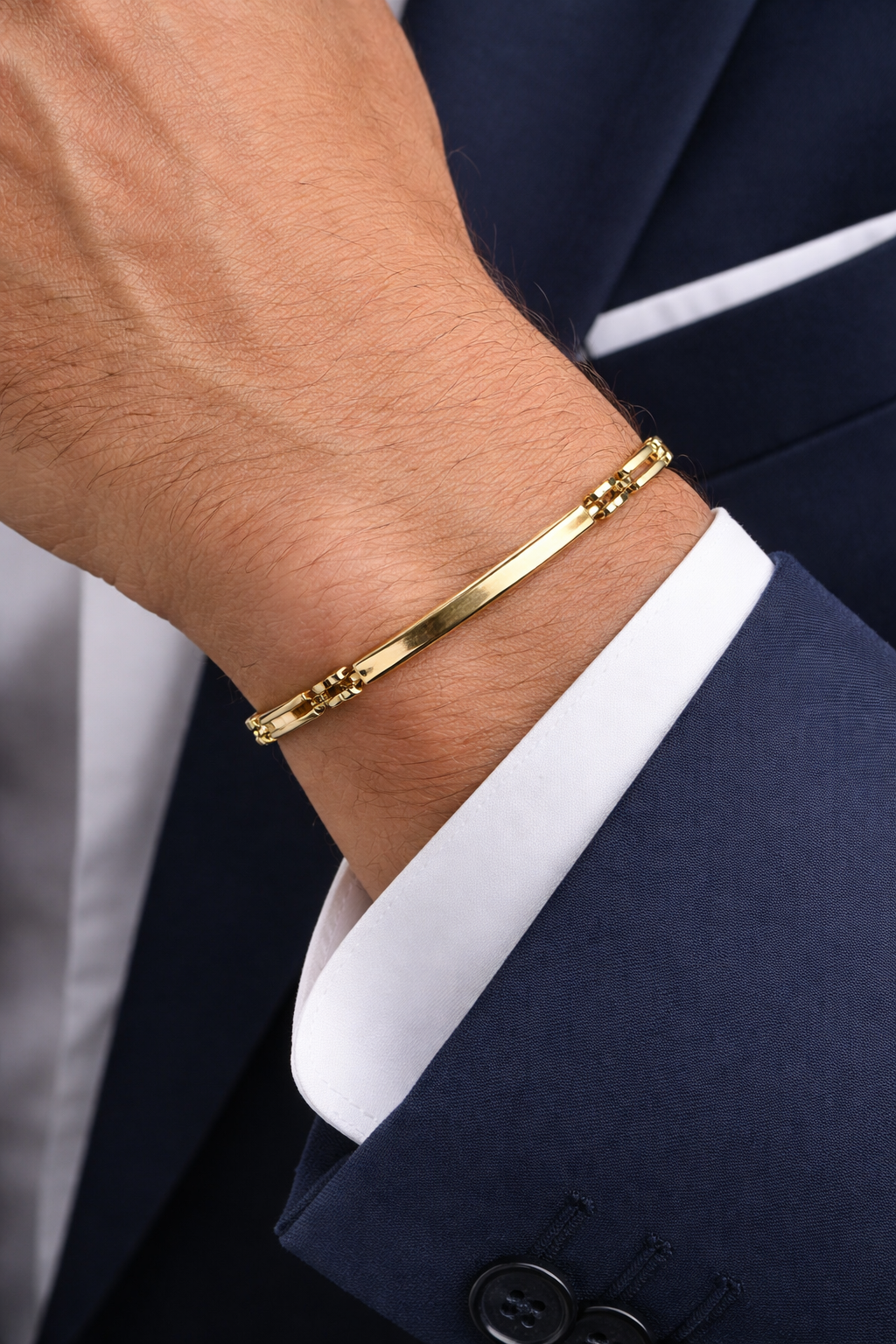 Bracciale semi rigido in oro 18kt (750) - 3,48gr - Oreficeria