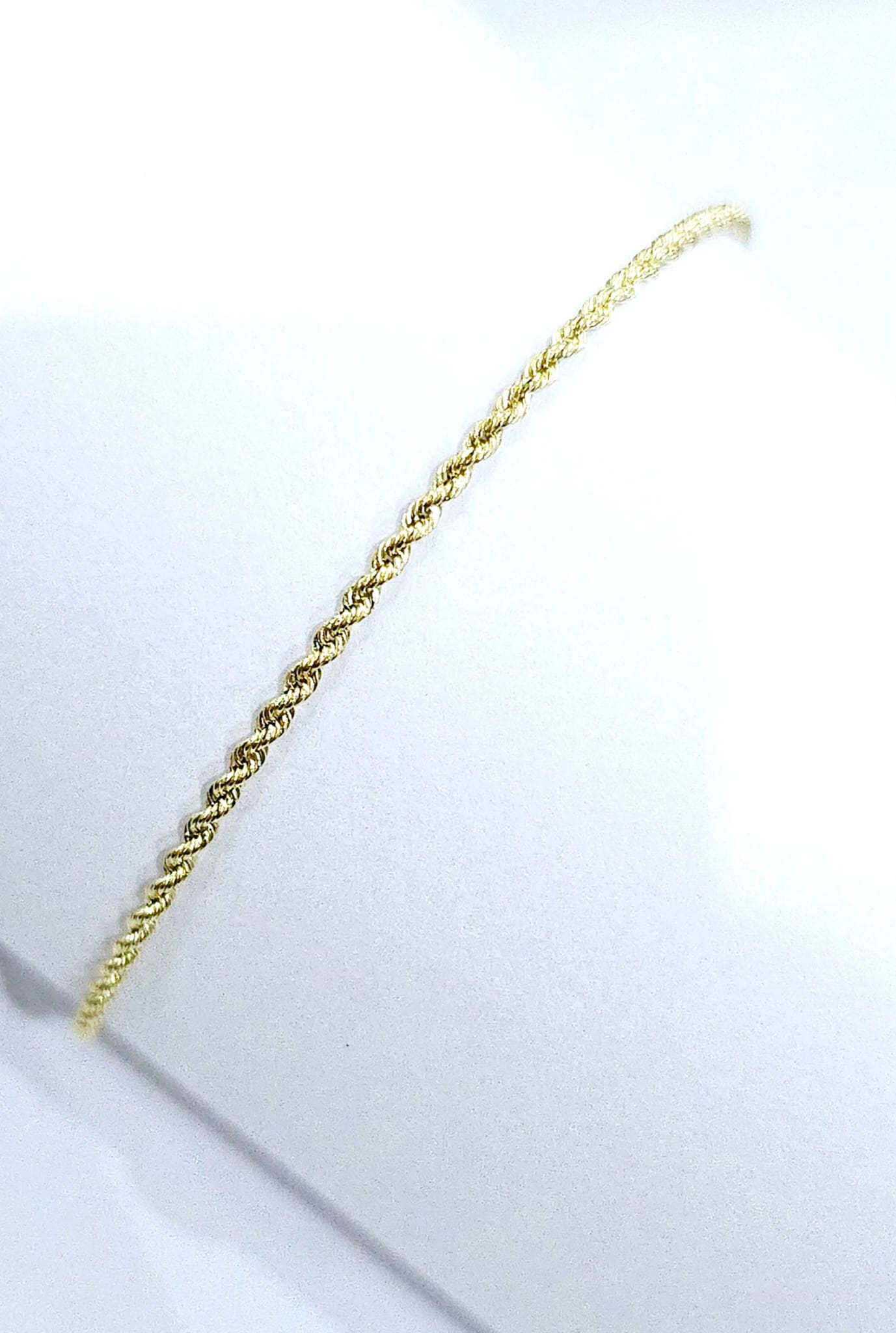 Bracciale modello funetta in oro 18 kt - Oreficeria