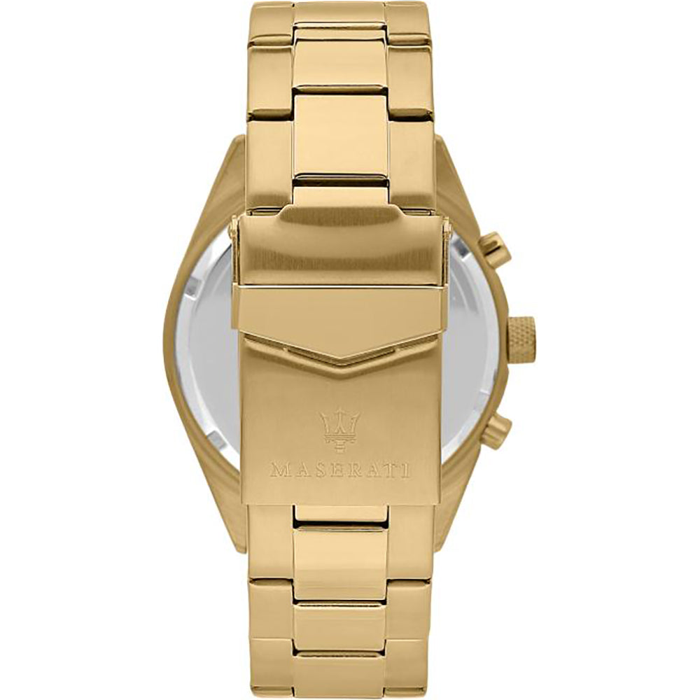 Orologio Maserati Collezione Competizione Cronografo Multifunzionale PVD Oro Giallo - R8853100026