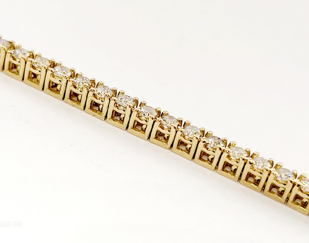 Bracciale Tennis Astralia in Oro Bianco Diamanti ct 2,59 con certificazione Gemmologica AIG Milan 18 kt (750)