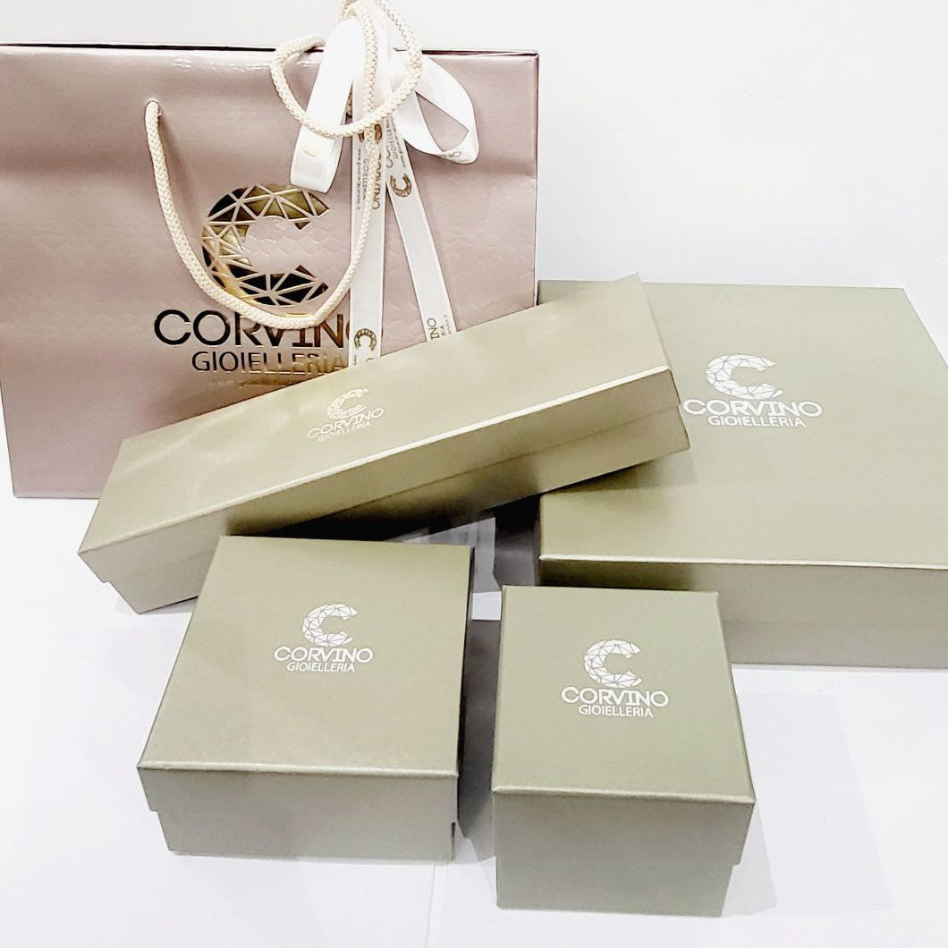 Anello veretta in Oro bianco 18k con Diamanti ct 0,32 e Rubini ct 0,74