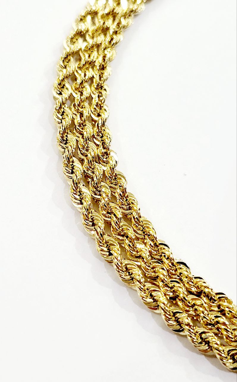Collana funetta in Oro Giallo 18 kt (750) - Oreficeria