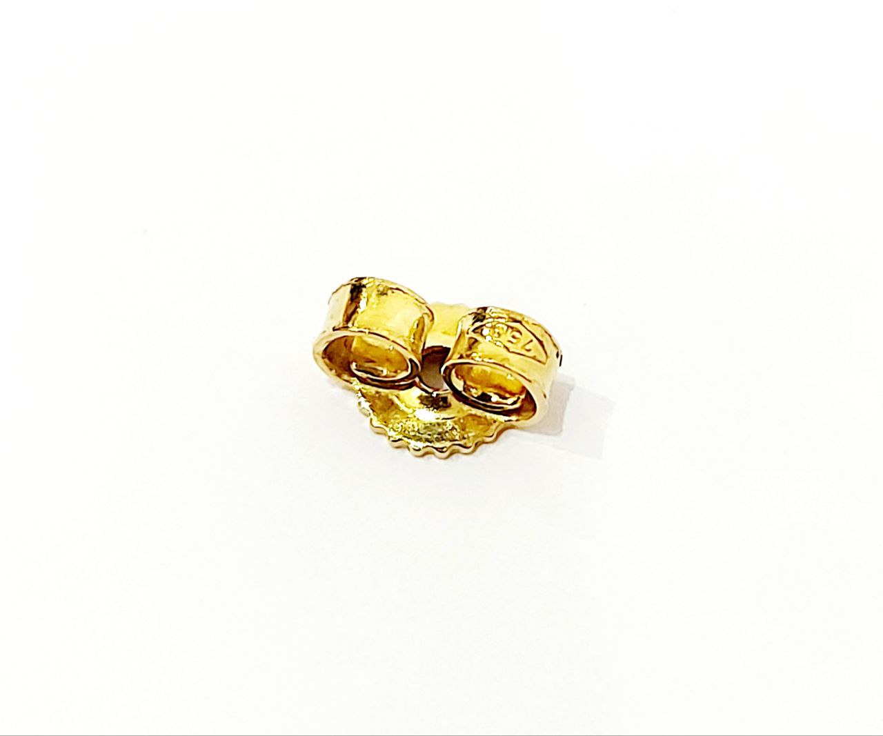 Orecchini punto luce a filo con Diamanti 0,30 ct in Oro Giallo 18 kt (750)