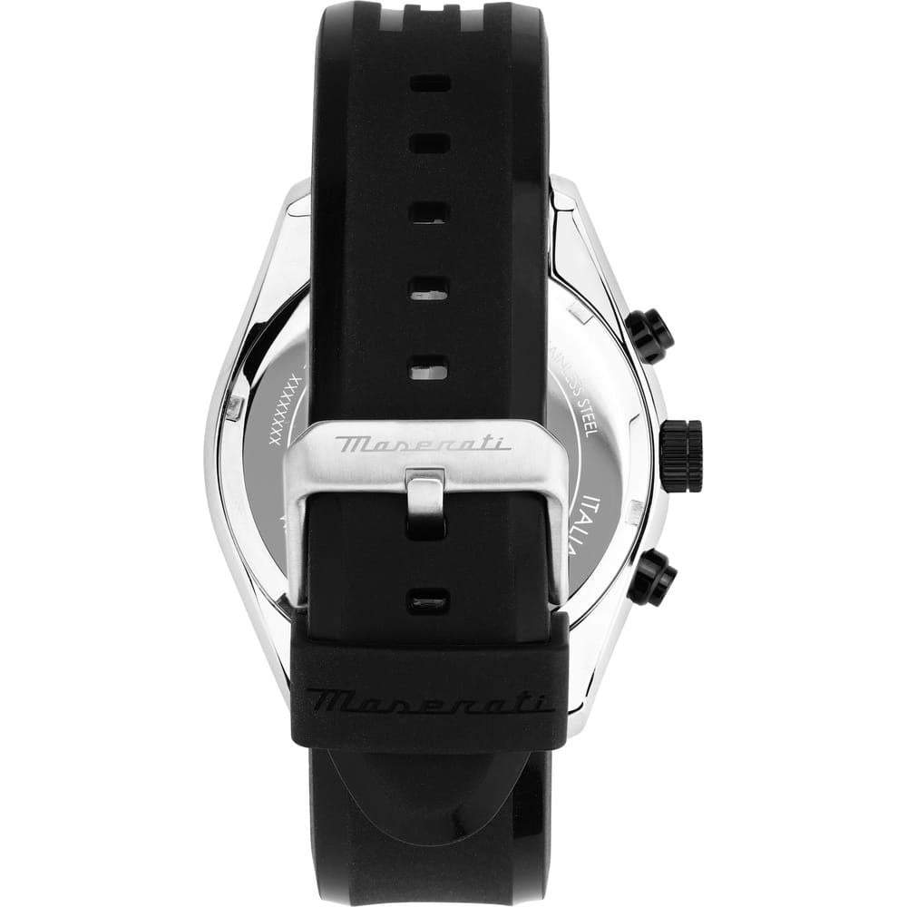 Orologio Maserati Collezione Traguardo CHR Green Dial BLK+GRE PU - R8871612043