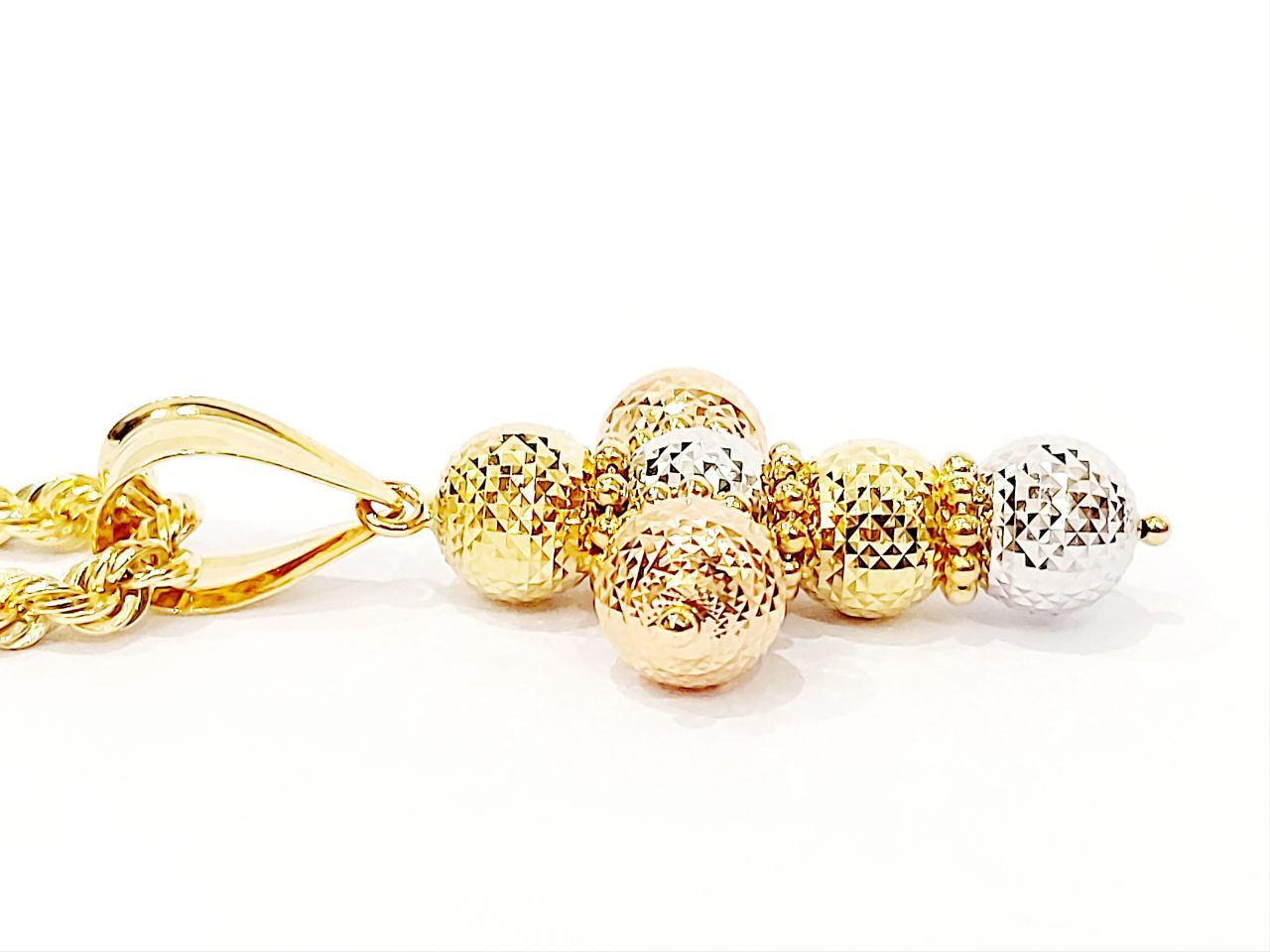 Collana con croce milleluci in Oro 18kt - Oreficeria