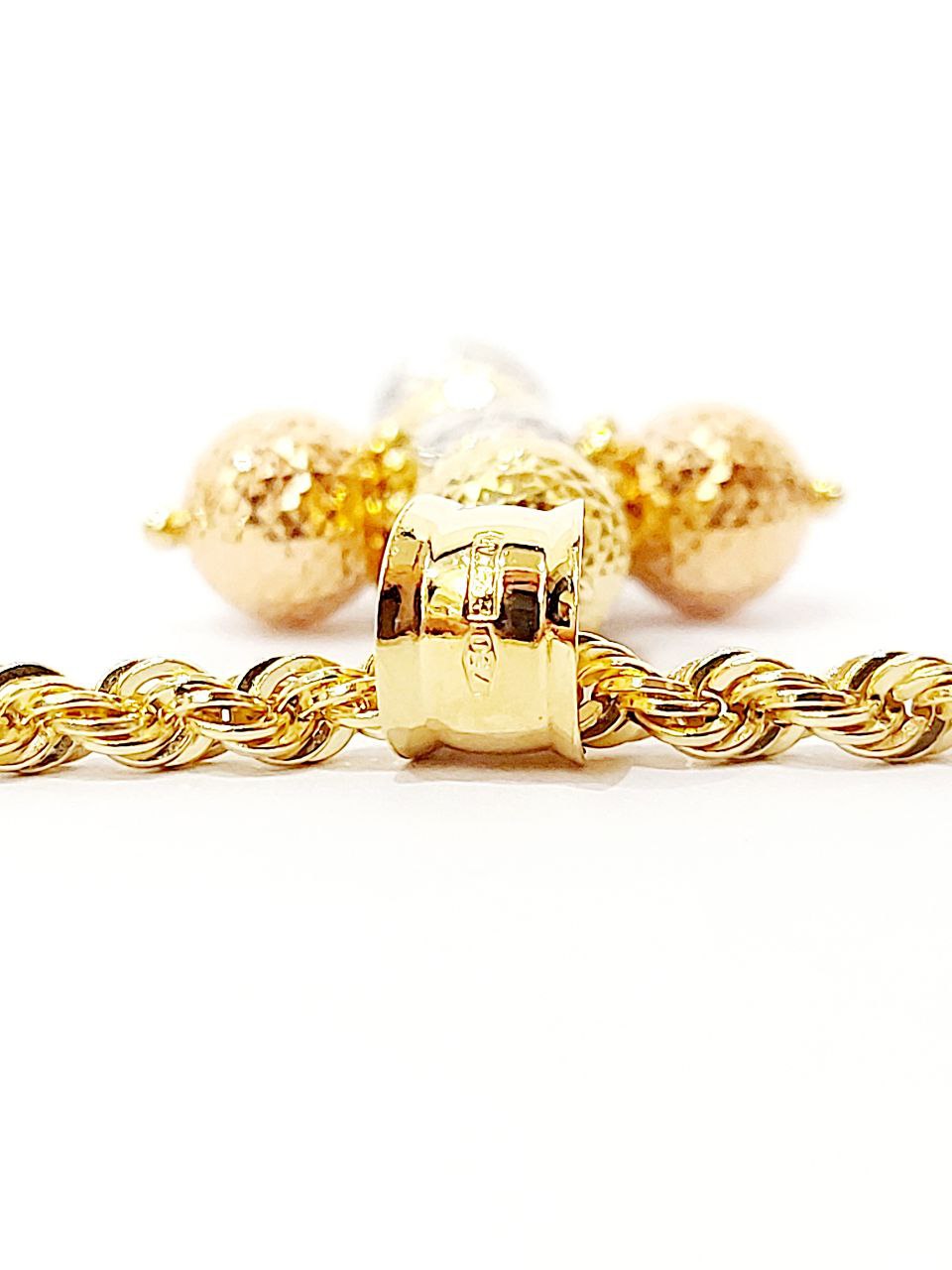 Collana con croce milleluci in Oro 18kt - Oreficeria