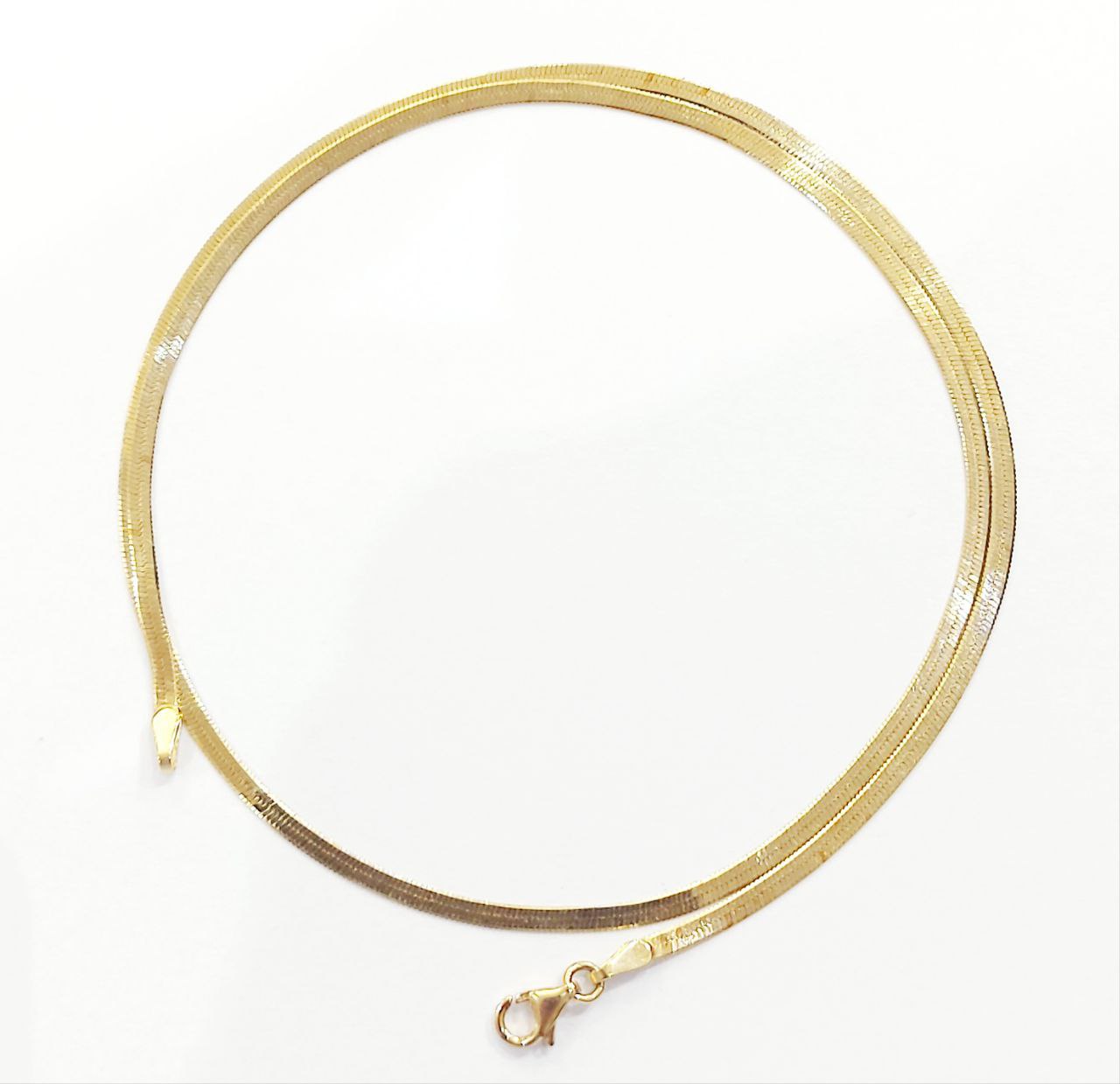 Collier modello piattina in Oro Giallo 18kt (750) - Oreficeria