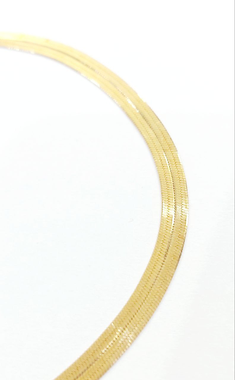Collier modello piattina in Oro Giallo 18kt (750) - Oreficeria