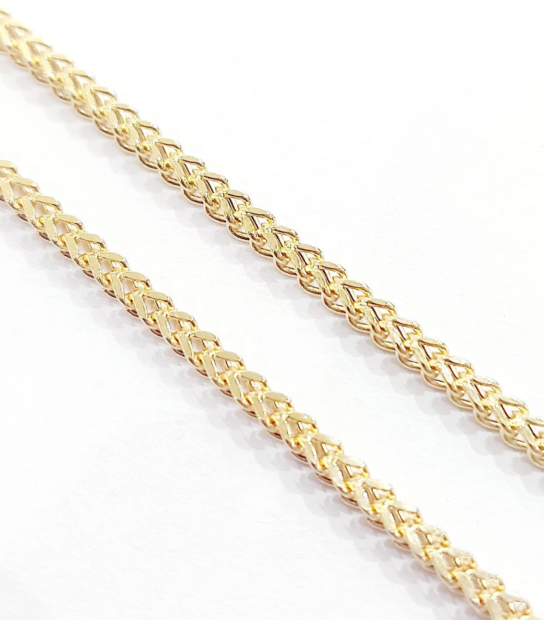 Collana collier modello spiga Unisex Oro Giallo 18 kt (750) - Oreficeria