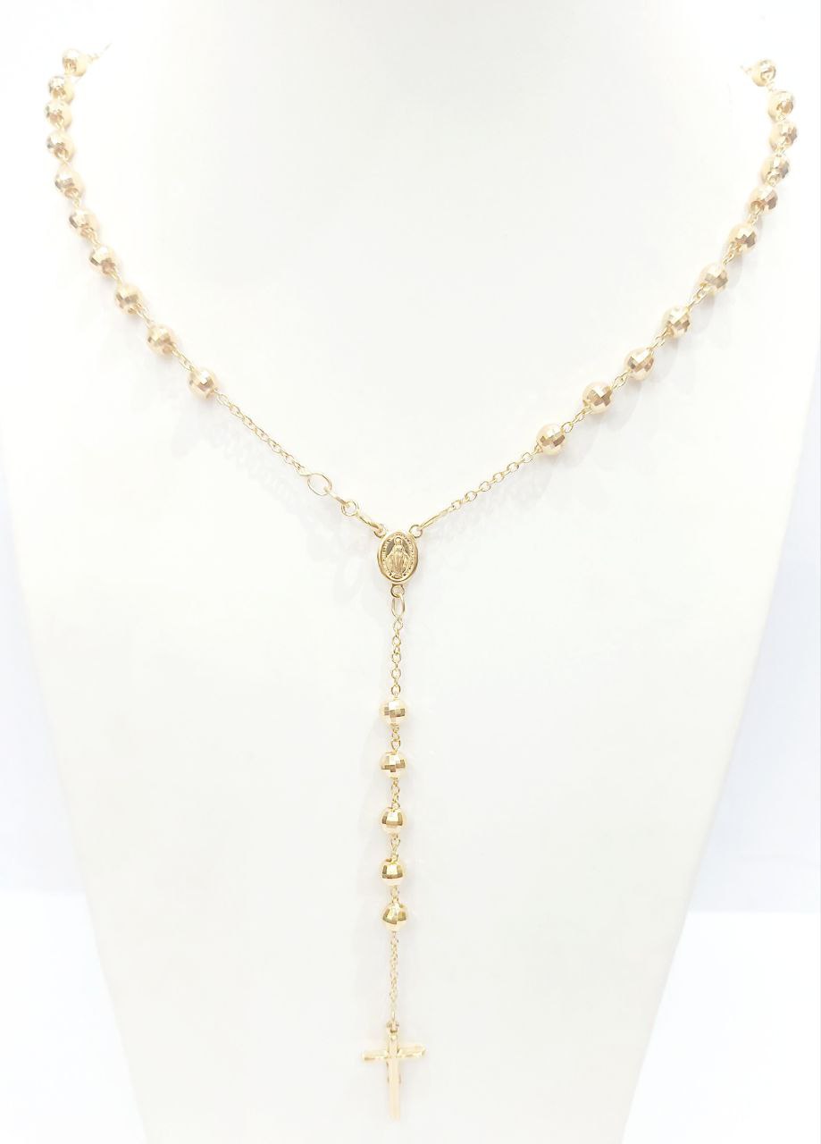 Collana Rosario in oro 18kt - Oreficeria