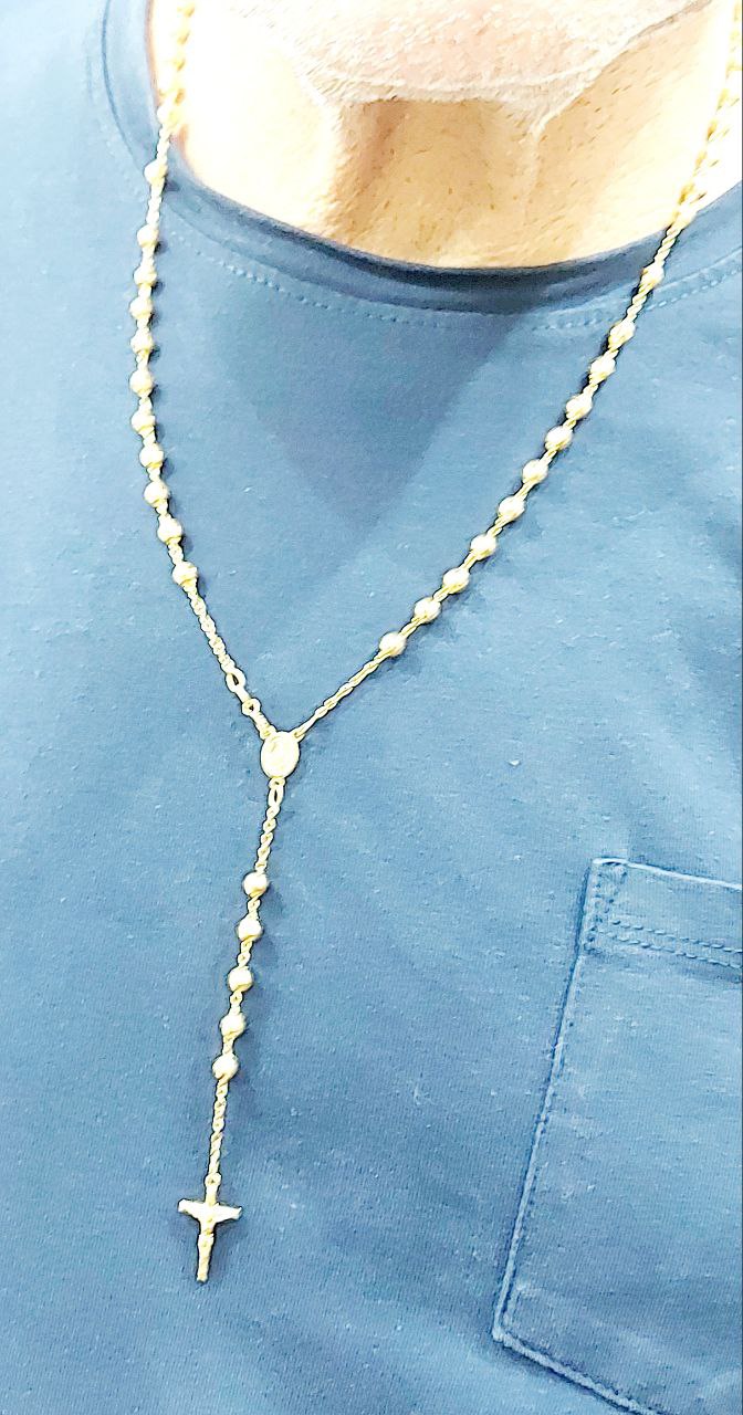 Collana Rosario in oro 18kt - Oreficeria