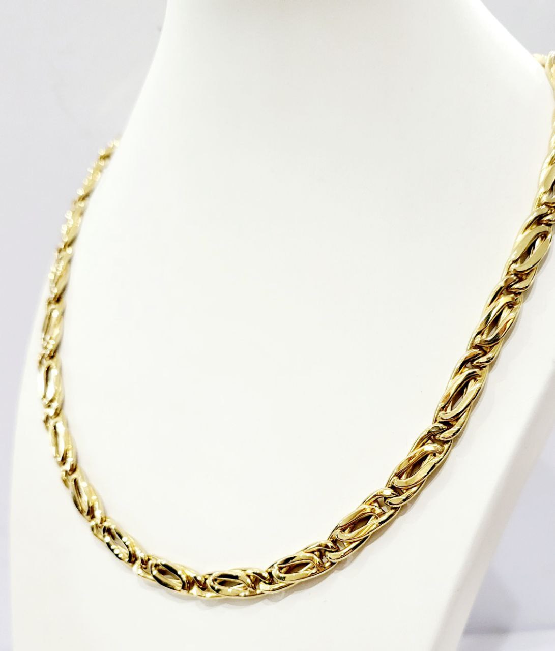 Collier maglia piena in Oro 18 Kt - Oreficeria