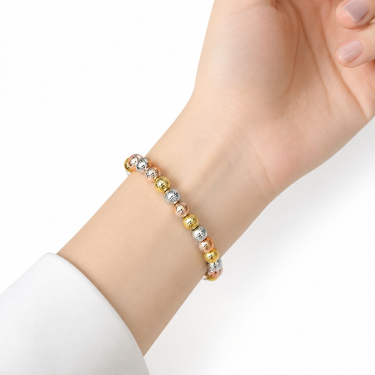 Bracciale modello milleluci in oro 18kt (750) - 12,88 gr - Oreficeria