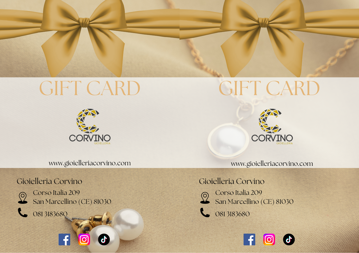 Gift card virtuali