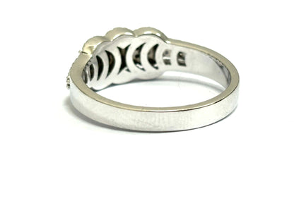 Anello trilogy magic Diamanti 0,90 ct in Oro Bianco 18 kt (750)