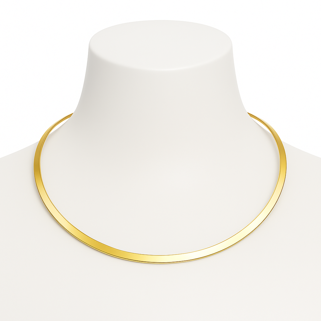 Collier maglia piattina in Oro 18kt - 5.23gr - Oreficeria