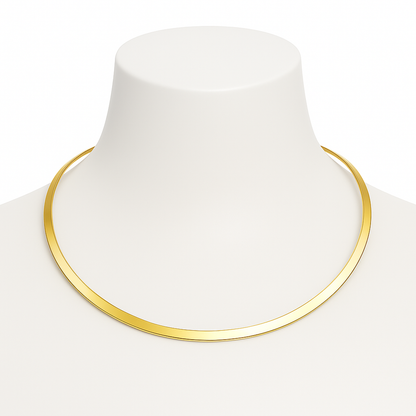 Collier maglia piattina in Oro 18kt - 5.23gr - Oreficeria