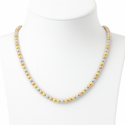 Collier milleluci in Oro 18kt (750) - 9.60gr - Oreficeria