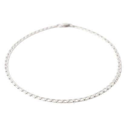 Bracciale a catena piatta in oro 18 kt - Oreficeria