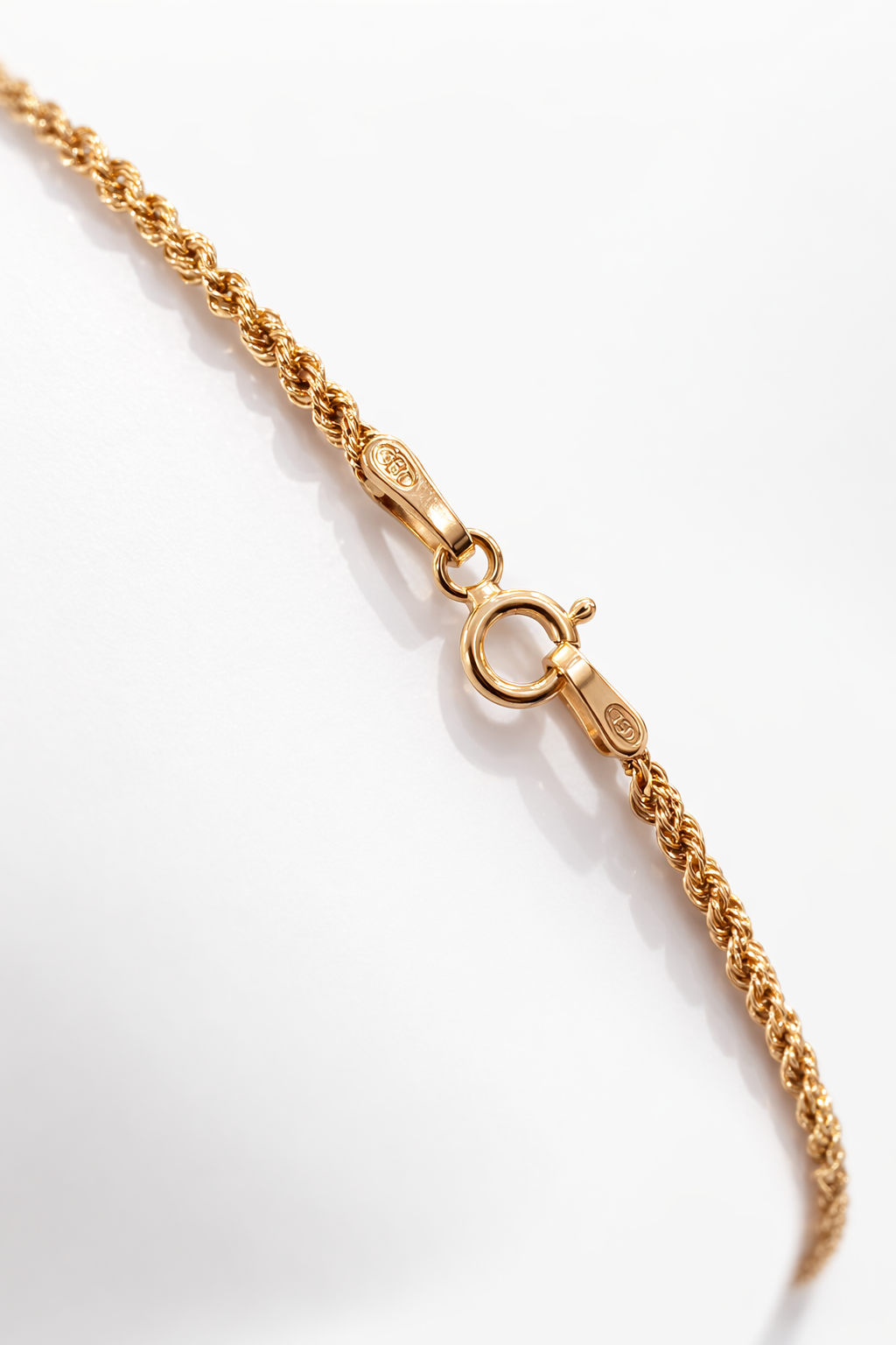 Bracciale funetta in oro rosa 18kt (750) - 0.70gr - 16cm - Oreficeria