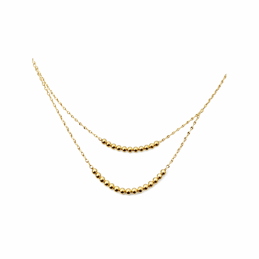 Collana in Oro giallo 18kt (750) - 1.13 gr - Oreficeria