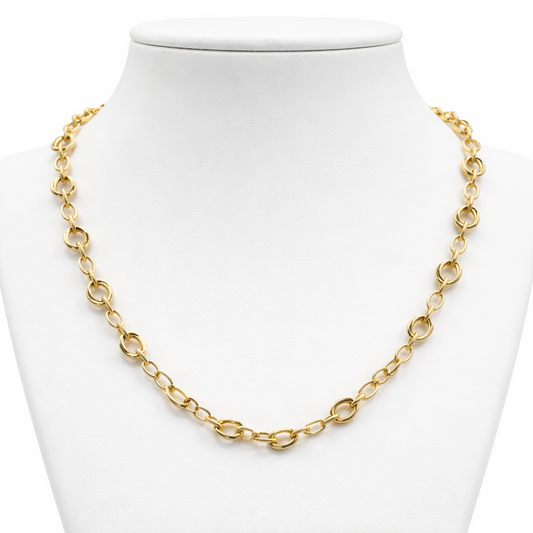 Collana catena in oro giallo 18kt (750) - 5.78 gr - Oreficeria
