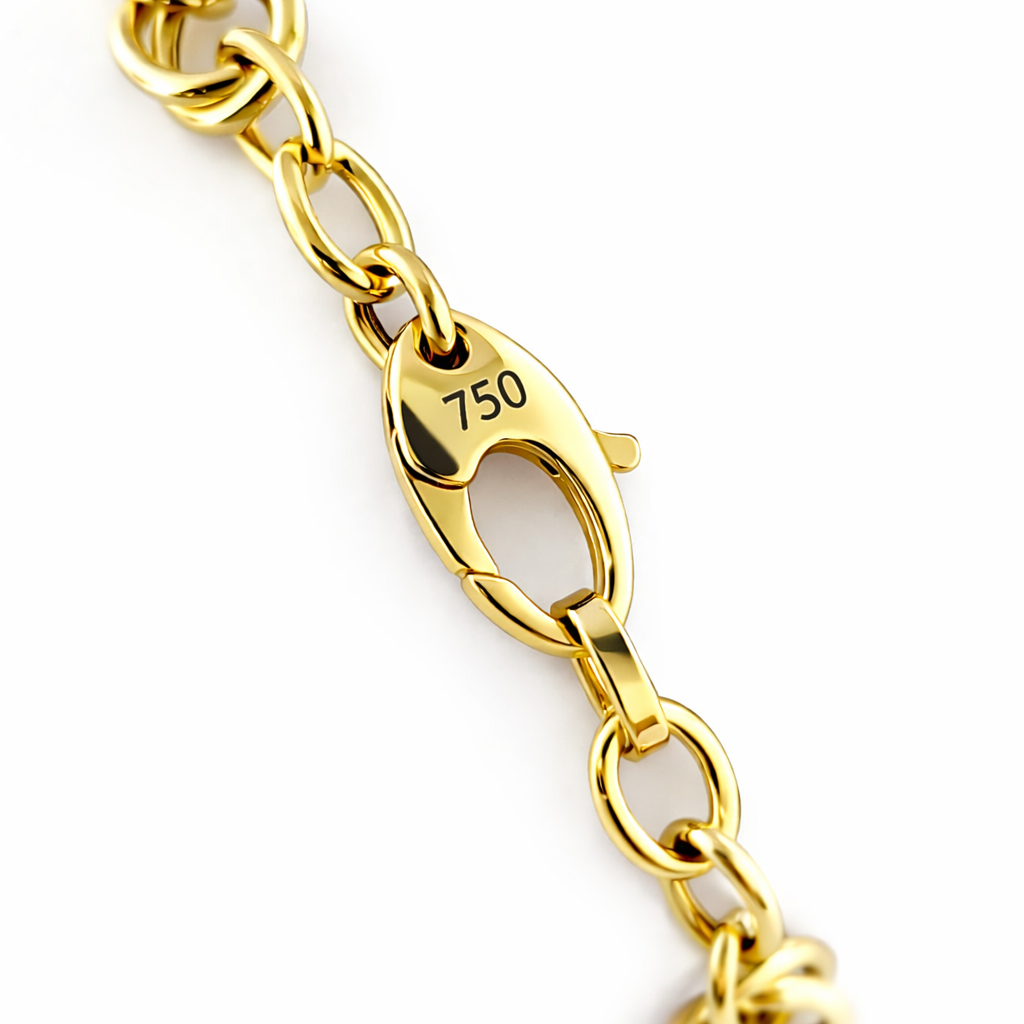 Bracciale in oro giallo 18kt (750) - 3.02gr - Oreficeria