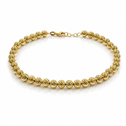 Bracciale modello milleluci in oro giallo 18kt (750) - 4.00gr - Oreficeria