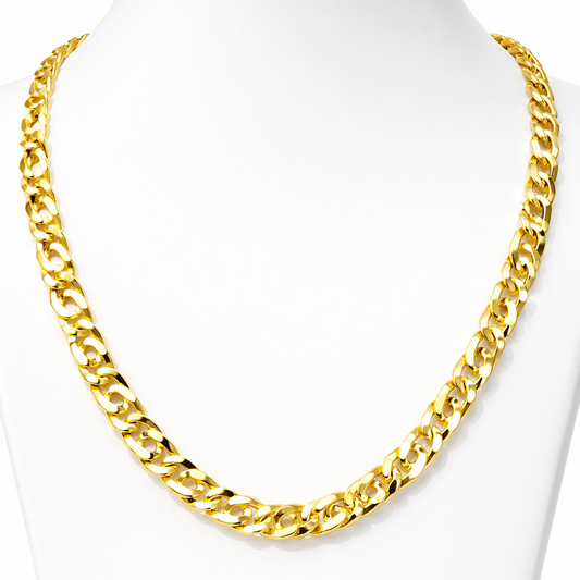 Collier groumette in oro giallo 18kt (750) - 26.82gr - oreficeria