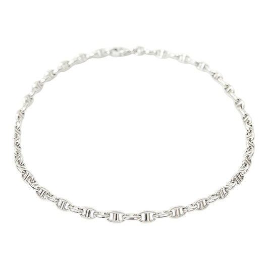 Bracciale marinara in oro bianco 18kt (750) - 2.40 gr - oreficeria