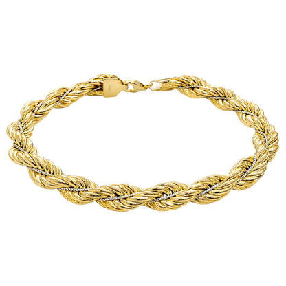Bracciale funetta in oro 18kt - 11.70 gr - oreficeria