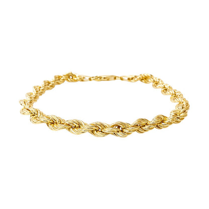 Bracciale funetta in oro giallo 18kt (750) - 6.70 gr - Oreficeria