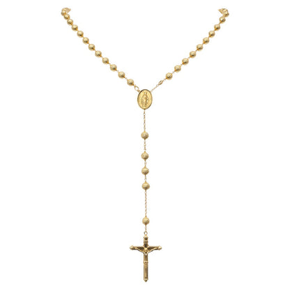 Collana Rosario con sfere sfaccettate in oro 18kt (750) - 35.10 gr - Oreficeria
