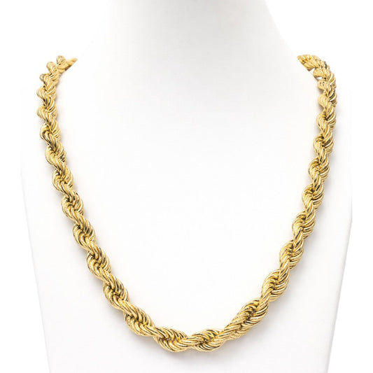 Collana funetta in oro giallo 18kt (750) - 27,00 gr- oreficeria