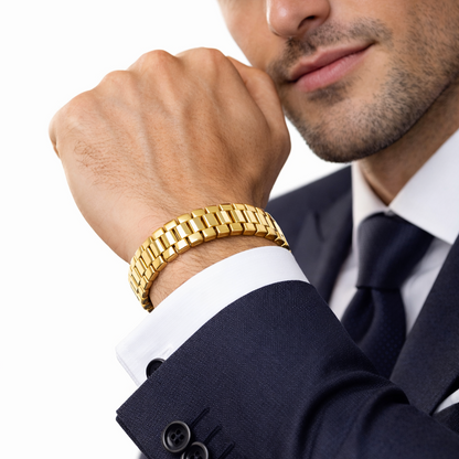 Bracciale jubile in oro giallo 18kt (750) - 62.23gr - Oreficeria