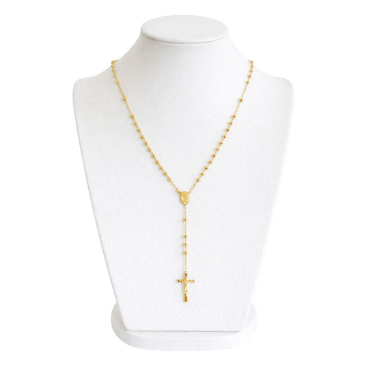 Collana Rosario in oro giallo 18kt (750) - 49,61 gr - Oreficeria