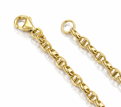 Collana maglia marinara oro giallo 18kt (750) - 6.11gr - Oreficeria