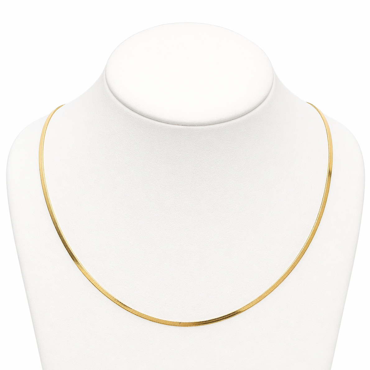 Collier maglia piattina in oro giallo 18kt (750) - 5.23gr - Oreficeria