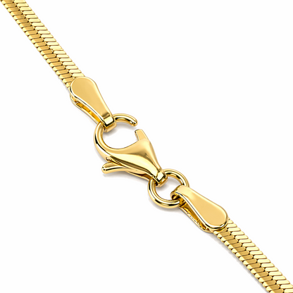 Collier maglia piattina in oro giallo 18kt (750) - 5.23gr - Oreficeria