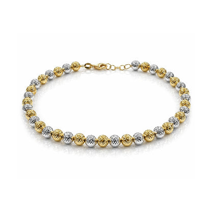 Bracciale modello milleluci in oro 18kt (750) - 4.52gr - Oreficeria