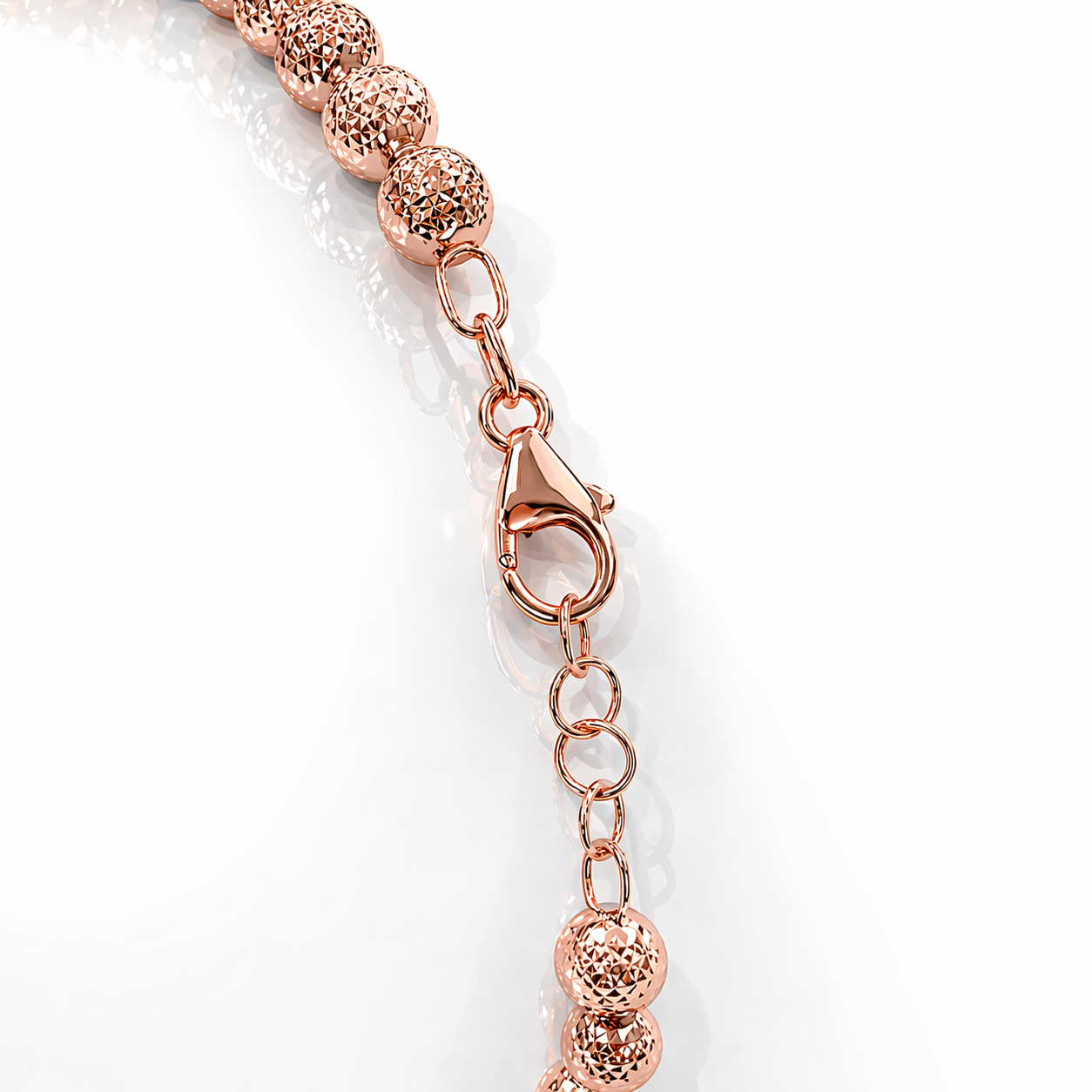 Bracciale milleluci in oro rosa 18kt (750) - 4.20gr - Oreficeria