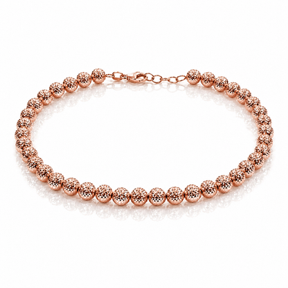 Bracciale milleluci in oro rosa 18kt (750) - 4.20gr - Oreficeria