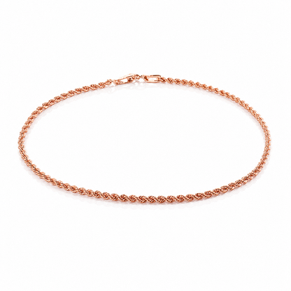 Bracciale funetta in oro rosa 18kt (750) - 0.85gr - Oreficeria