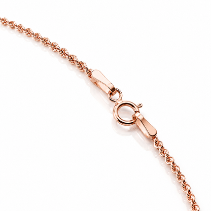 Bracciale funetta in oro rosa 18kt (750) - 0.85gr - Oreficeria